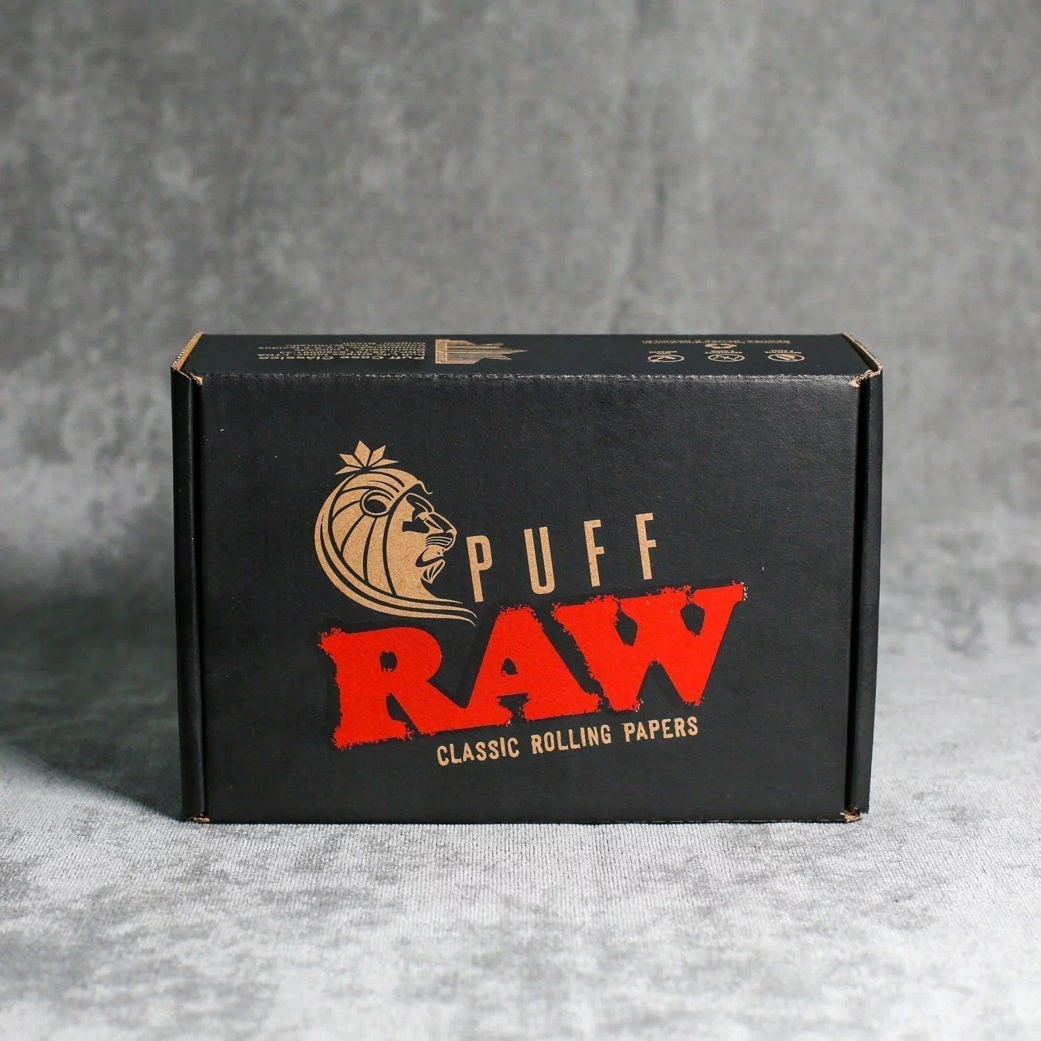 Estuche Puff Raw Black