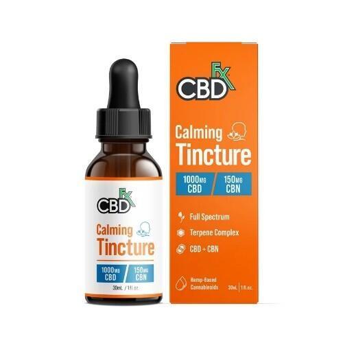 CBD Tincture Calming - CBDfx - 30 - 1000mg