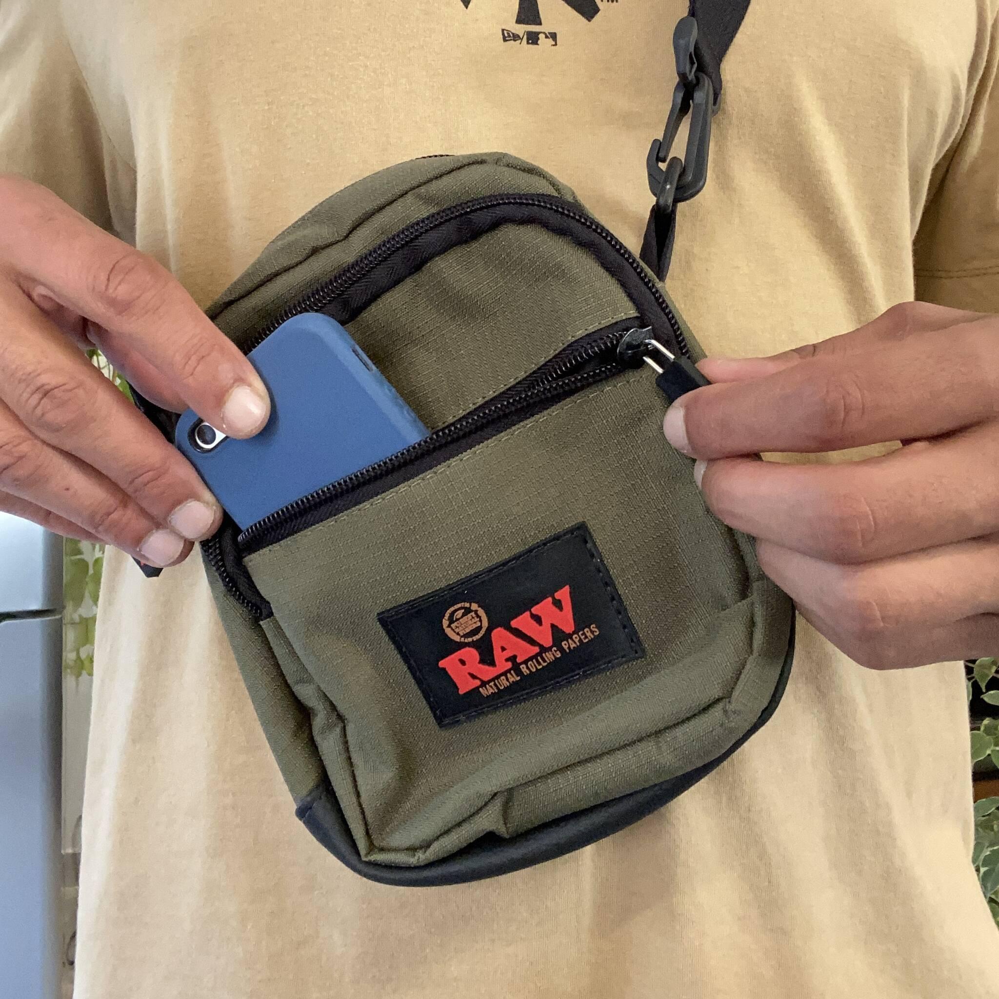Shoulder Bag Raw – Green