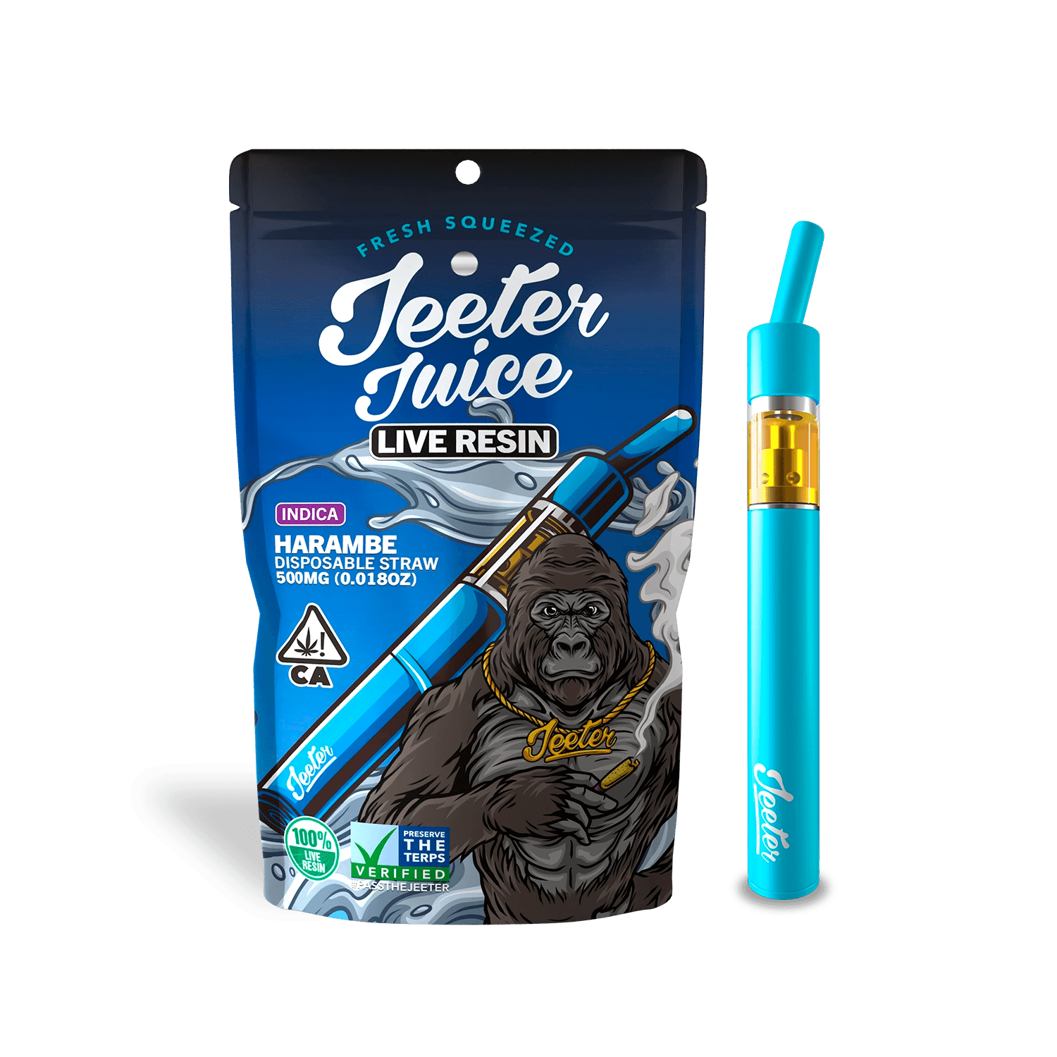 Jeeter Juice Harambe THC Pen | Indica | 91.5%