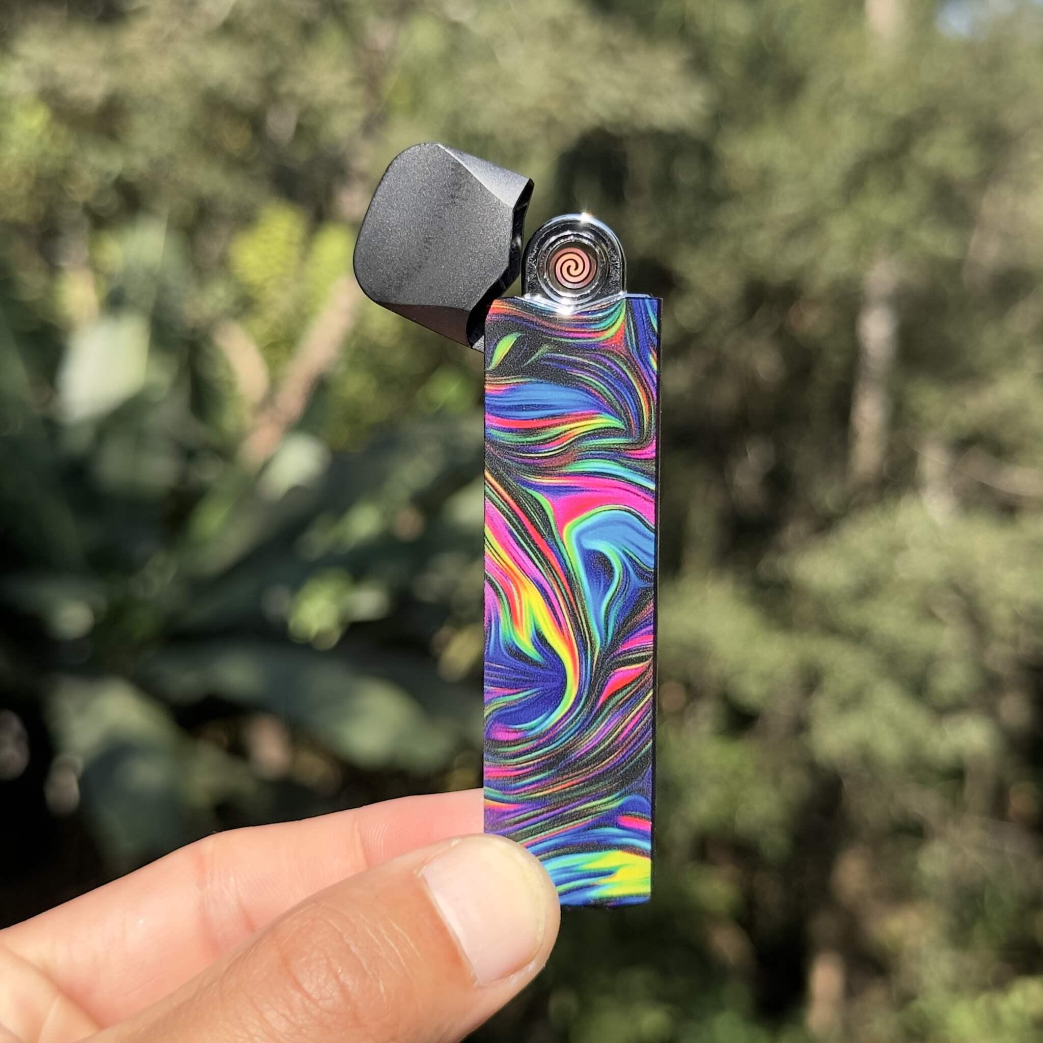 Rechargeable USB Electric Lighter – Colors