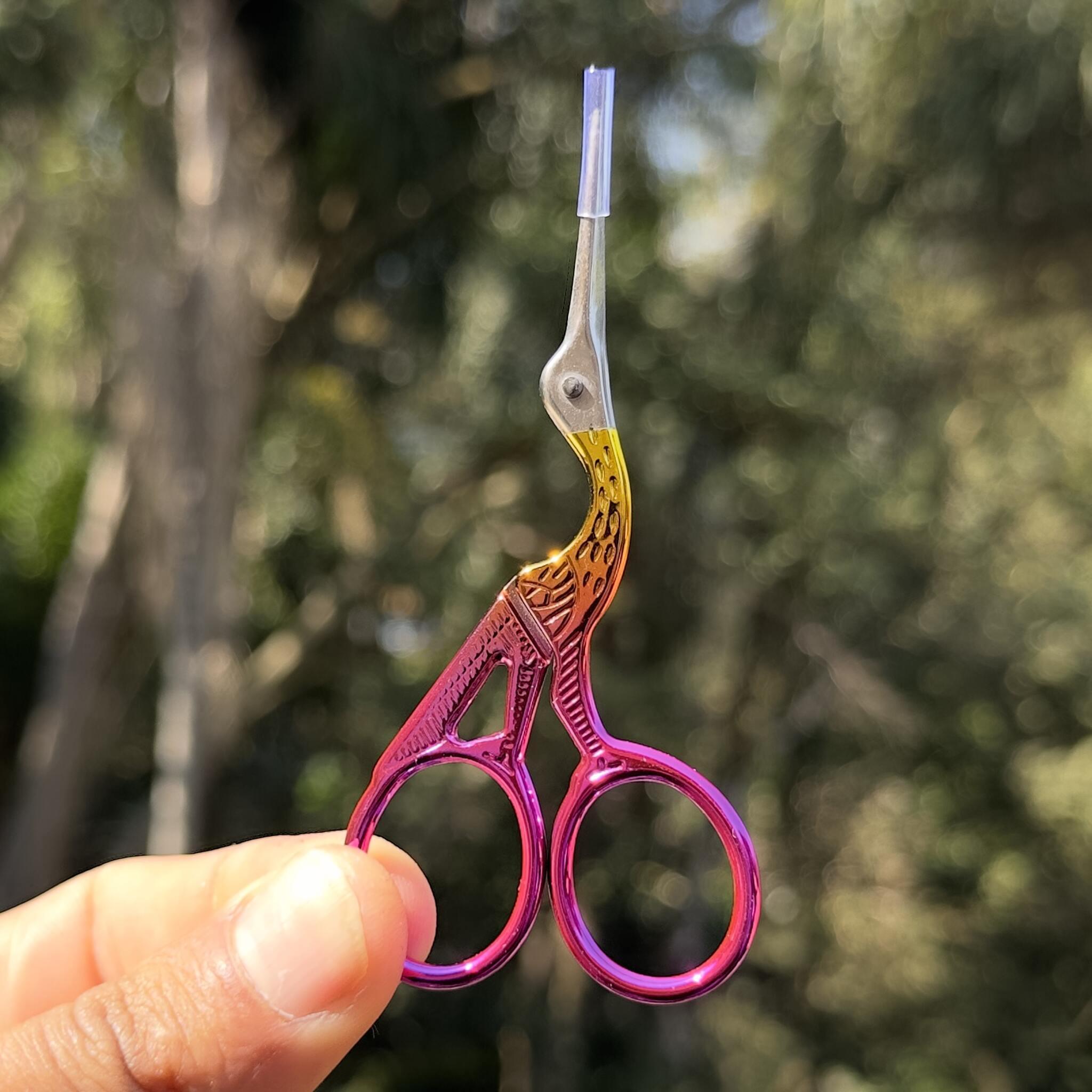 Pink Bird Scissors