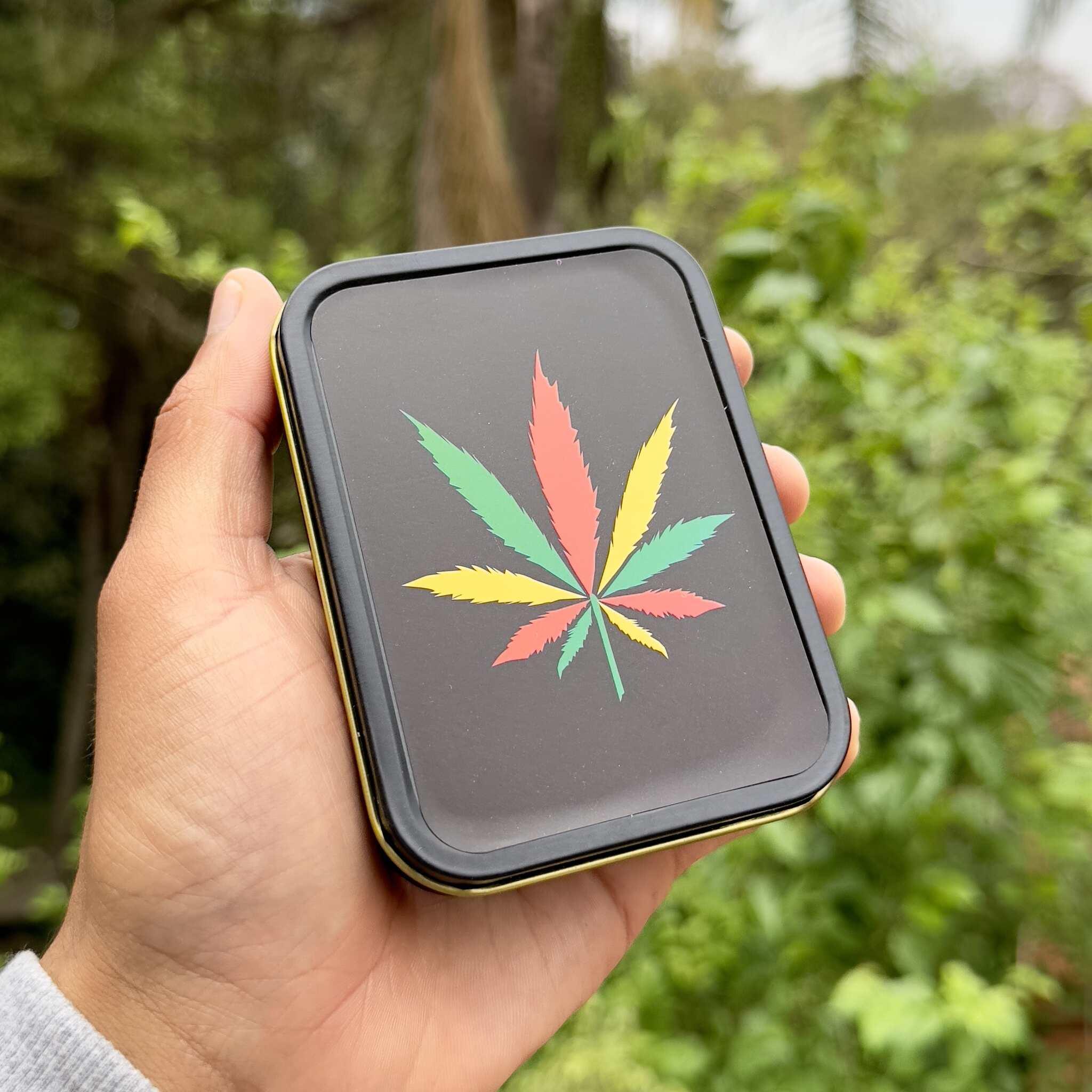 Hemp Reggae Storage Tin
