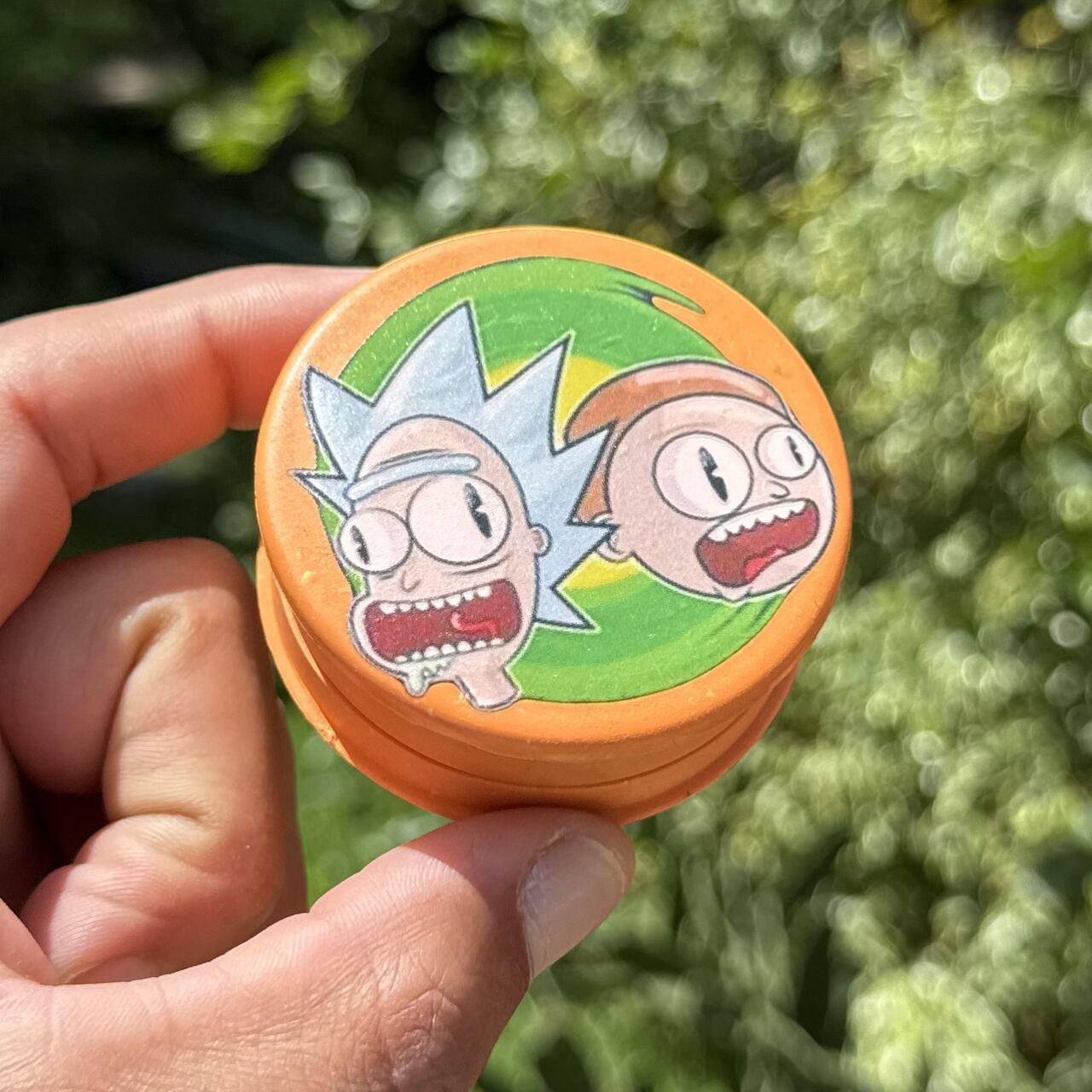 Rick and Morty Coconut Grinder - Orange