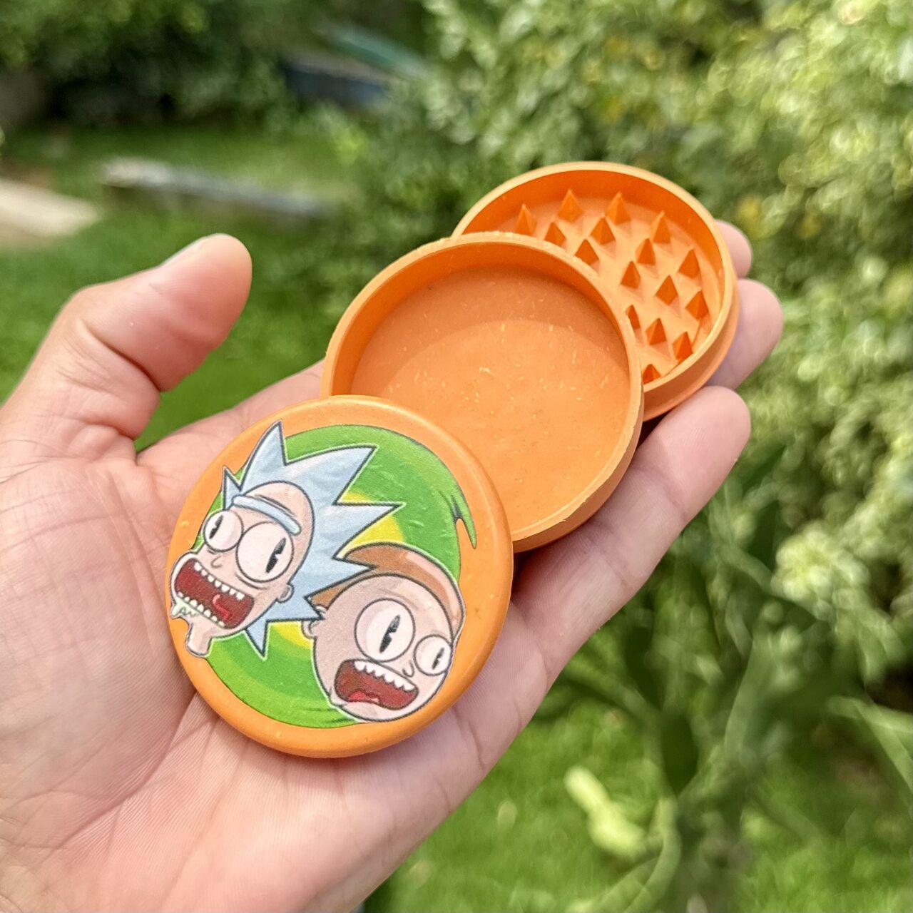 Rick and Morty Coconut Grinder - Orange