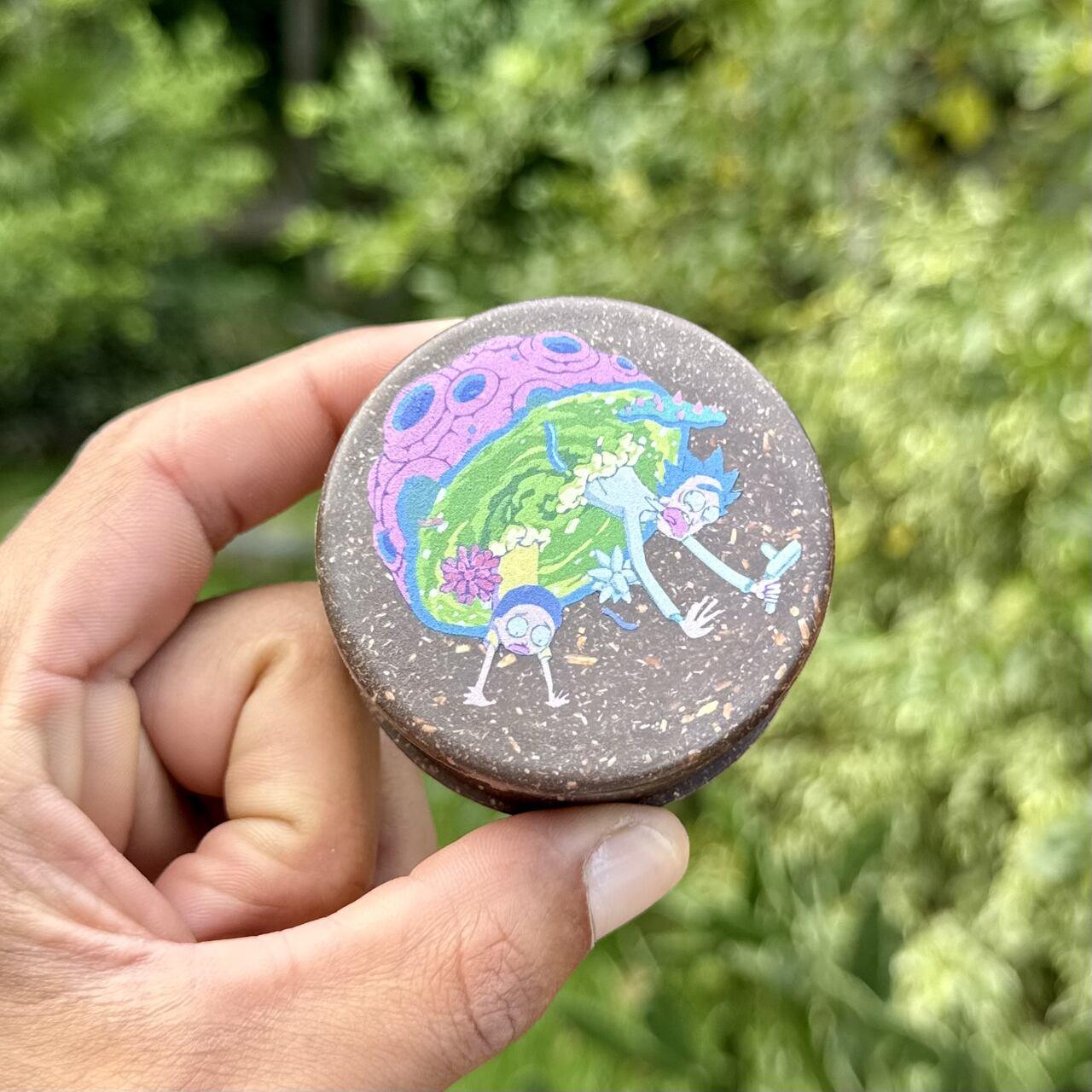 Rick and Morty Coconut Grinder - Brown