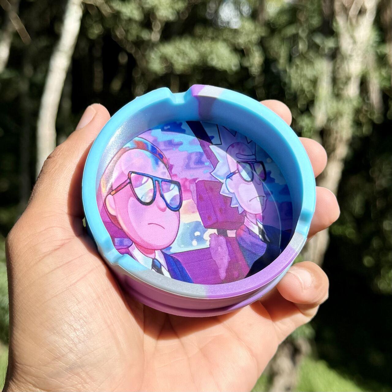 Rick and Morty Silicone Ashtray