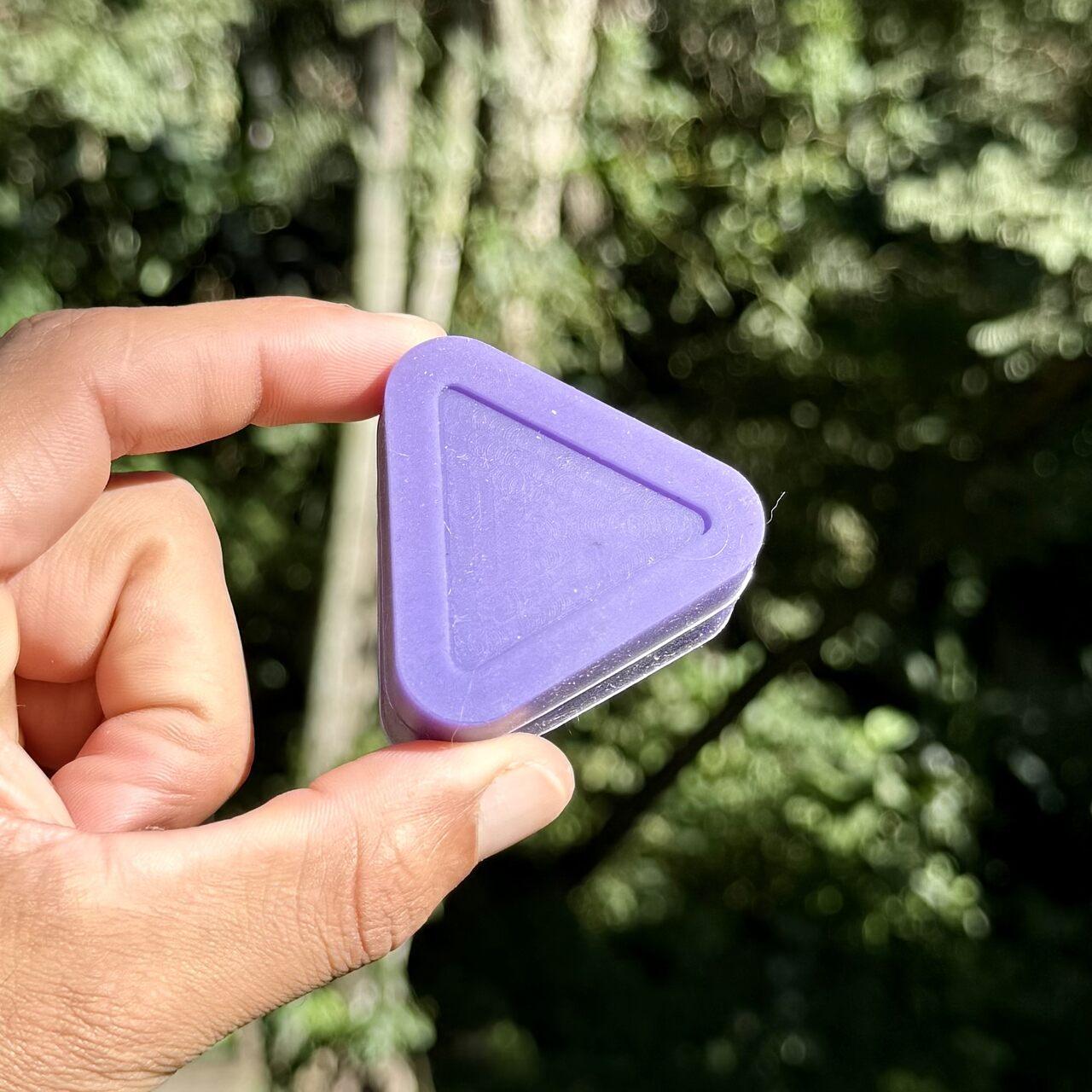 Silicone Triangle Slick – Purple