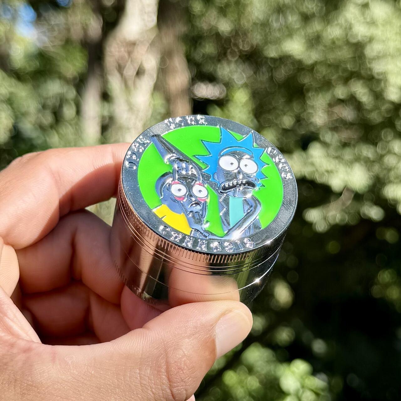 Rick and Morty Grinder - Silver