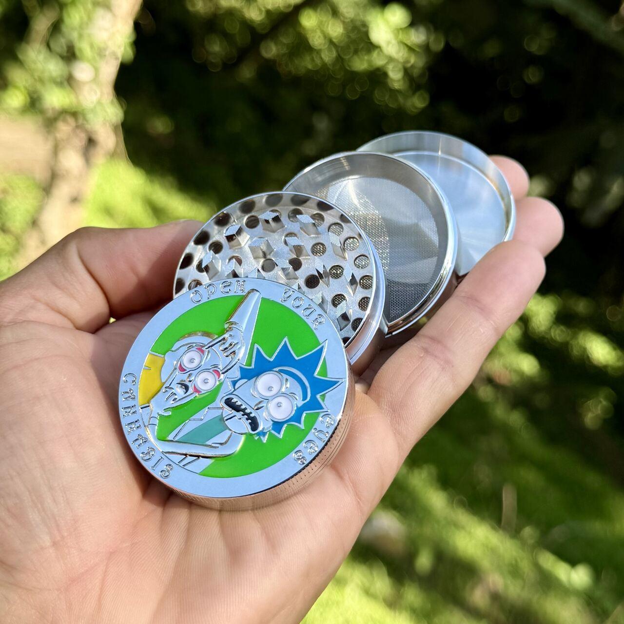 Rick and Morty Grinder - Silver