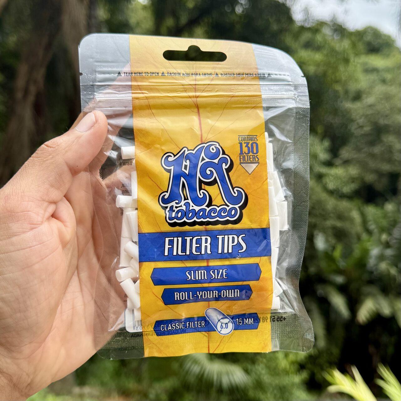 Hi Tobacco Slim Size Filter – 15mm x 6mm