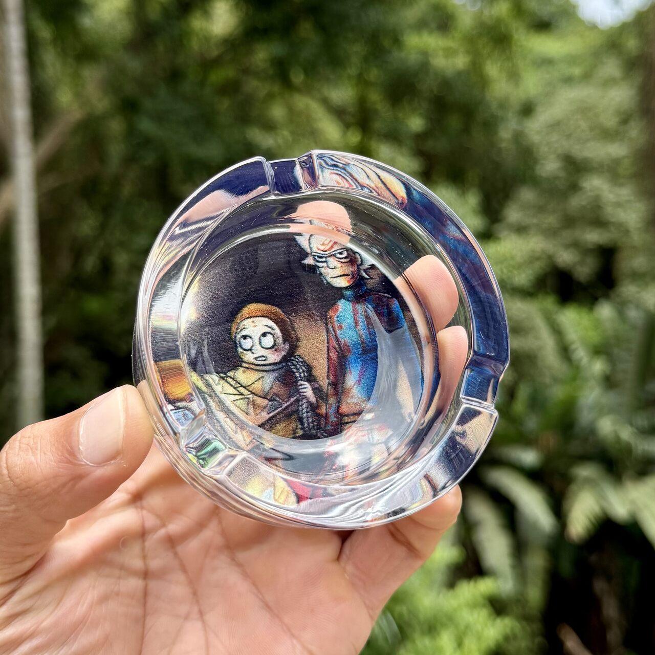 Rick and Morty Glass Ashtray – Future