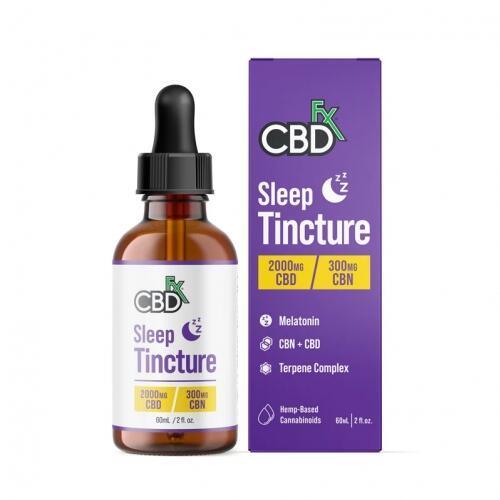 CBD Tincture Sleep - CBDfx - 2000mg