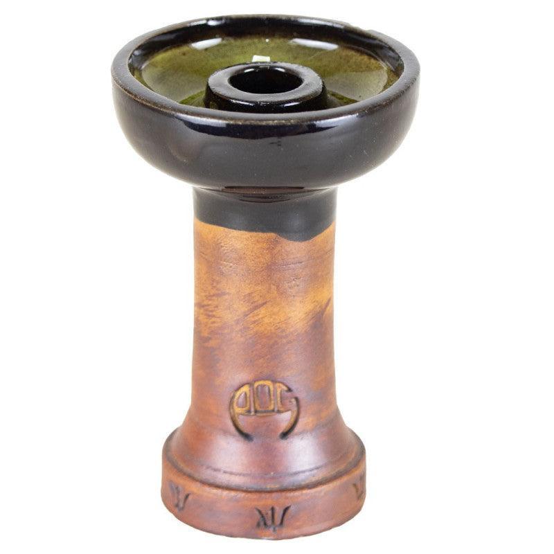 Rosh Narguile Ceramic Pog Bowl Deepog Green Cuba