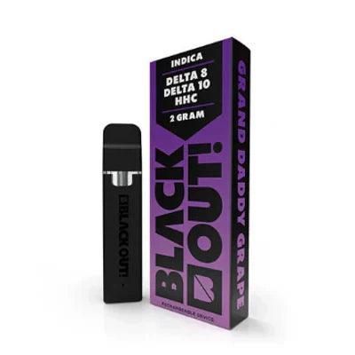BLACK OUT DELTA-8/10 / HHC VAPE | 2 GRAMS