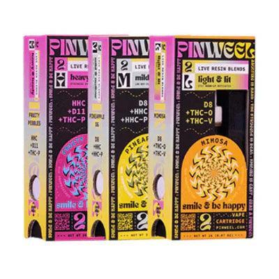 PINWEEL LIVE RESIN BLENDS VAPE CARTRIDGE | 2 GRAMS