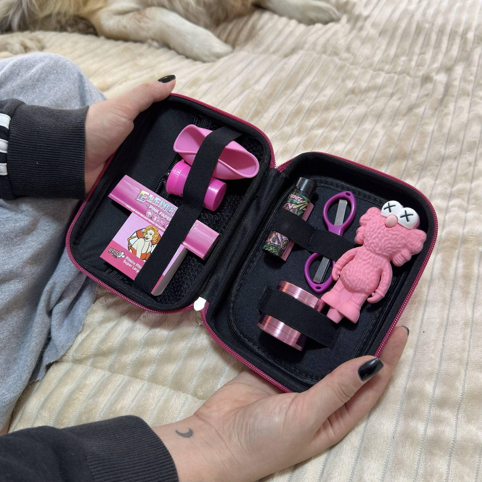 Pink Elmo Kit - With silicone pipe