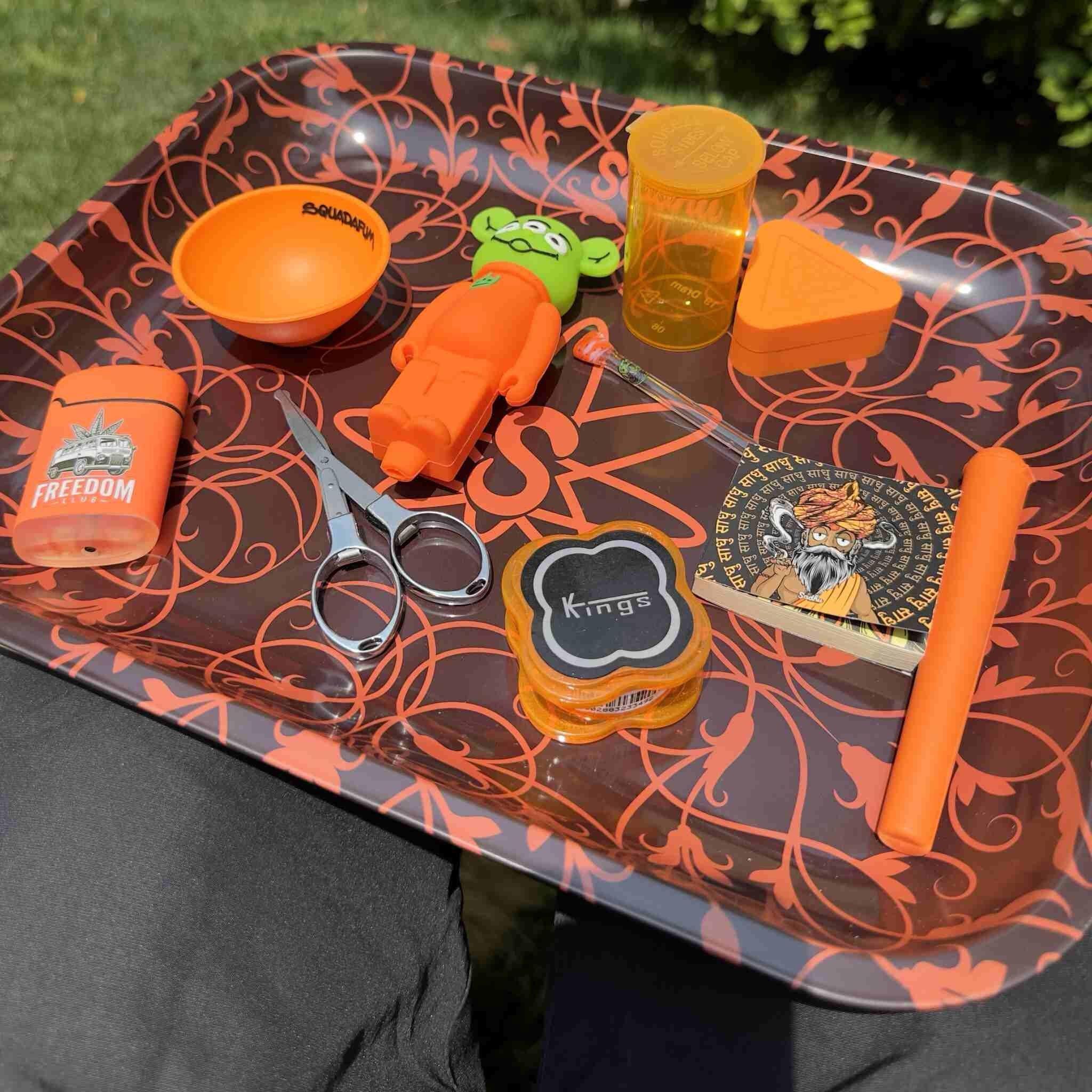 Orange Shine Kit - Sadhu Big Tray