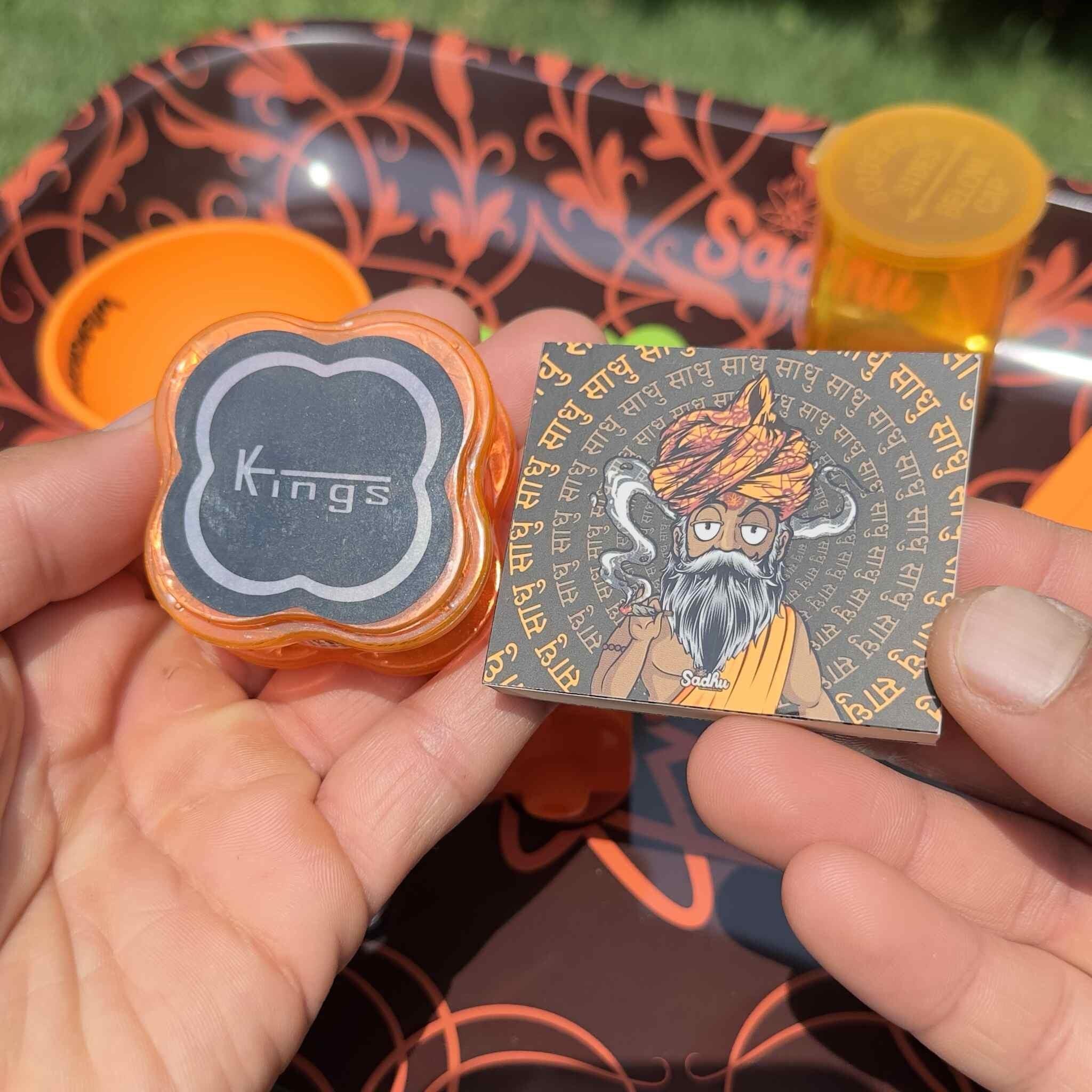 Orange Shine Kit - Sadhu Big Tray