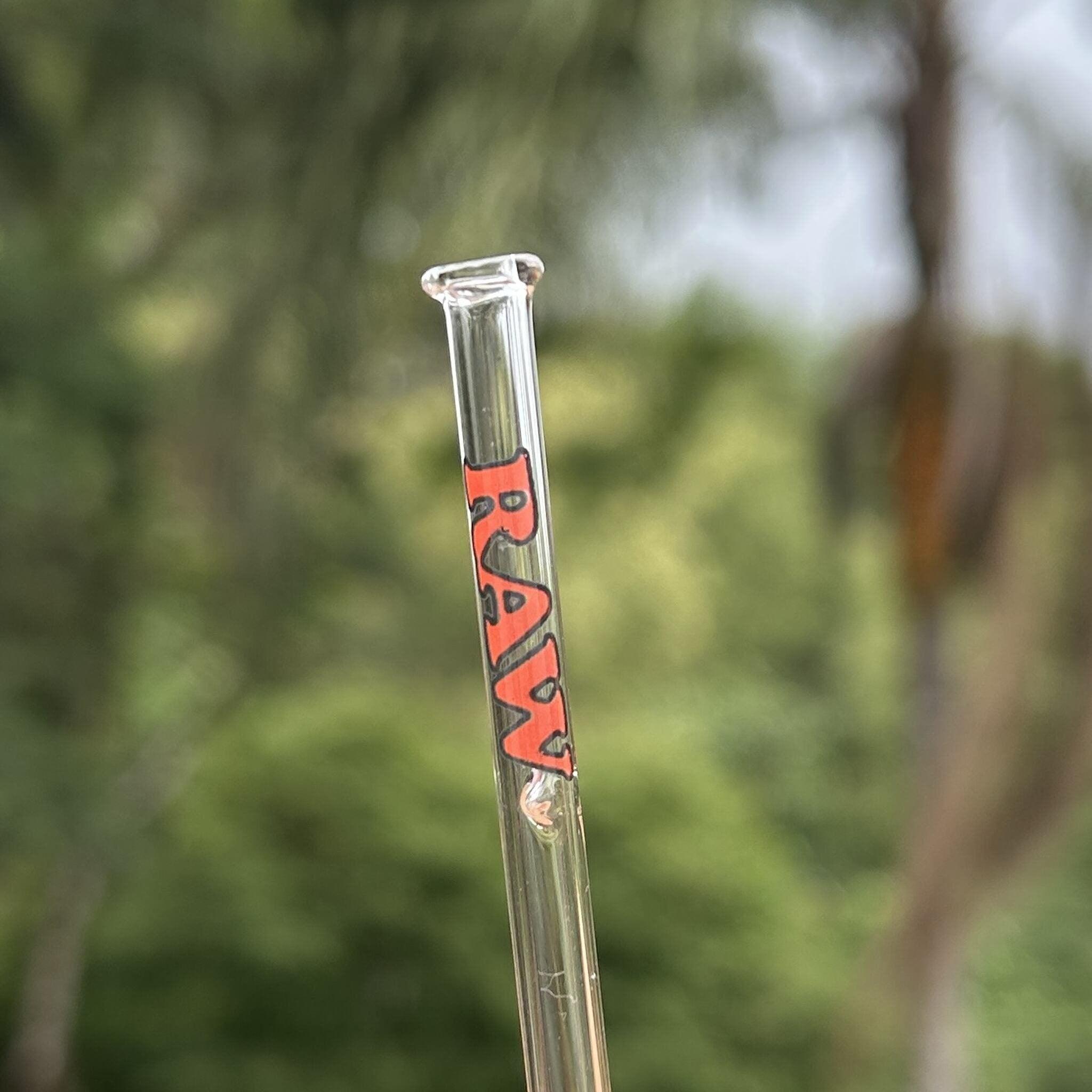Raw Glass Filter Tip – 5cm 5mm