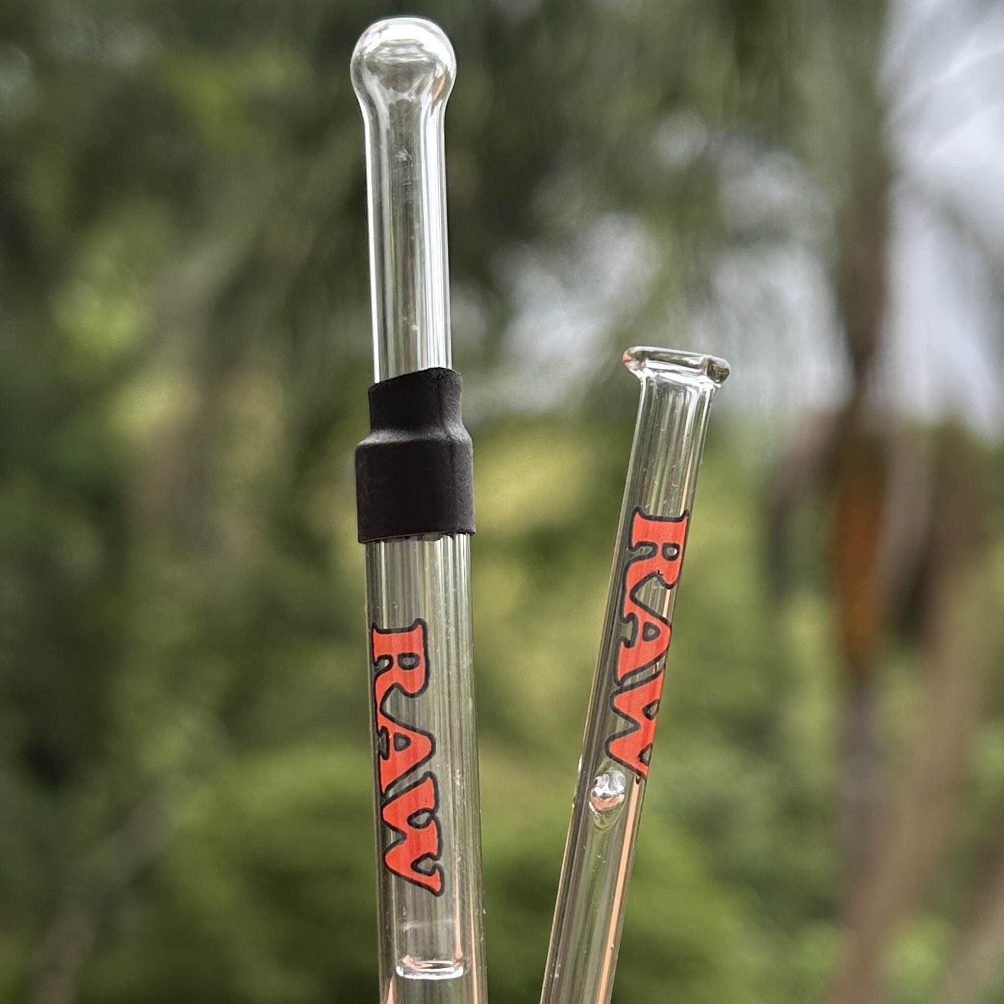 Raw glass silk + Raw glass tip