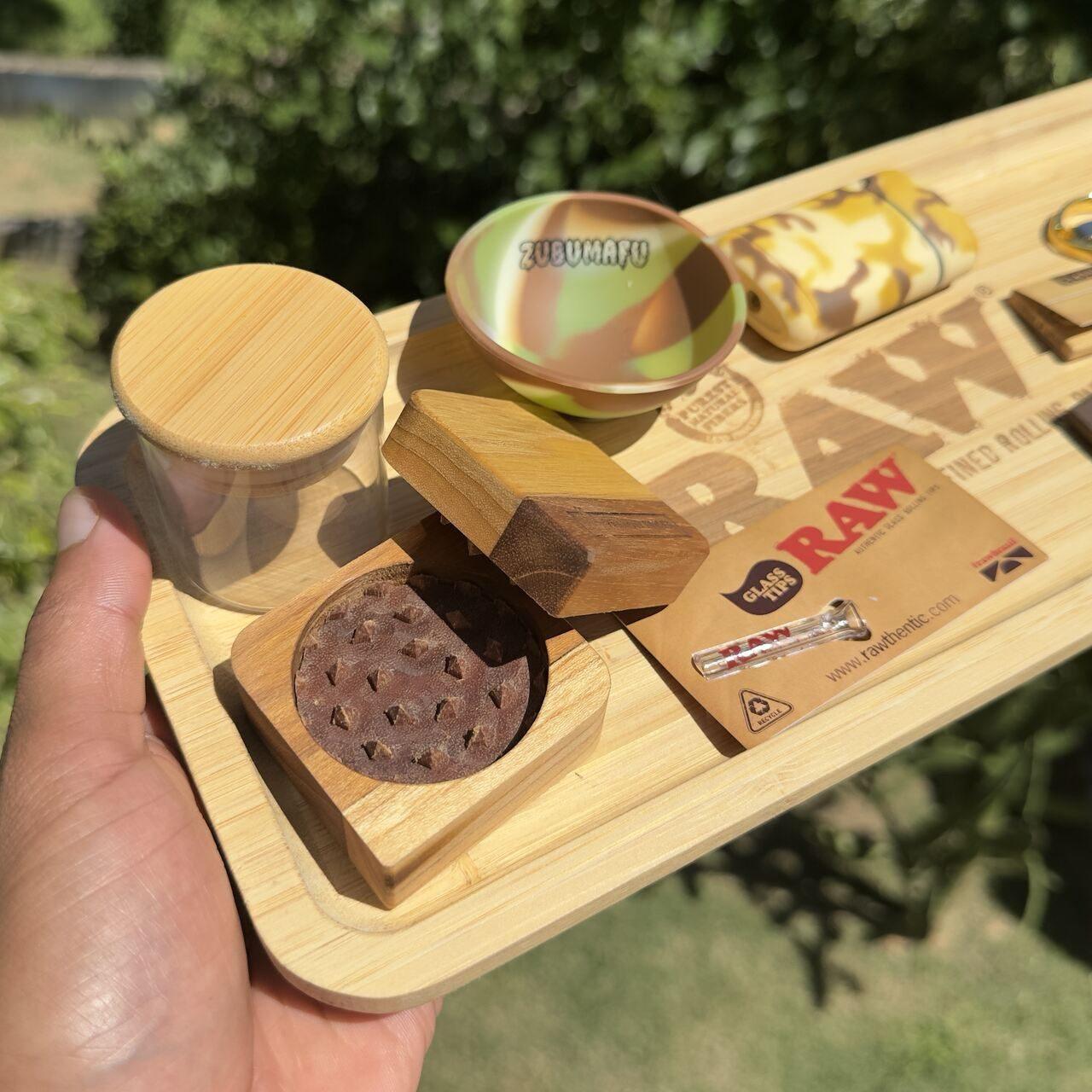 Raw Roots Kit – Wooden tray