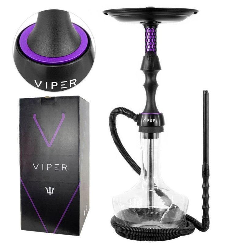 Triton Viper Complete Hookah Purple With BOX