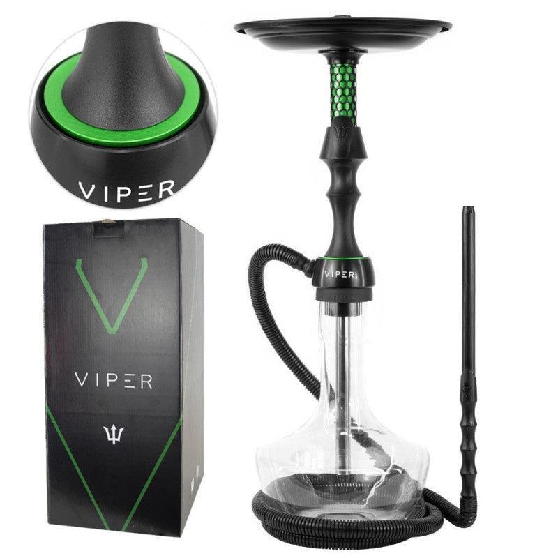 Complete Green Triton Viper Hookah With BOX