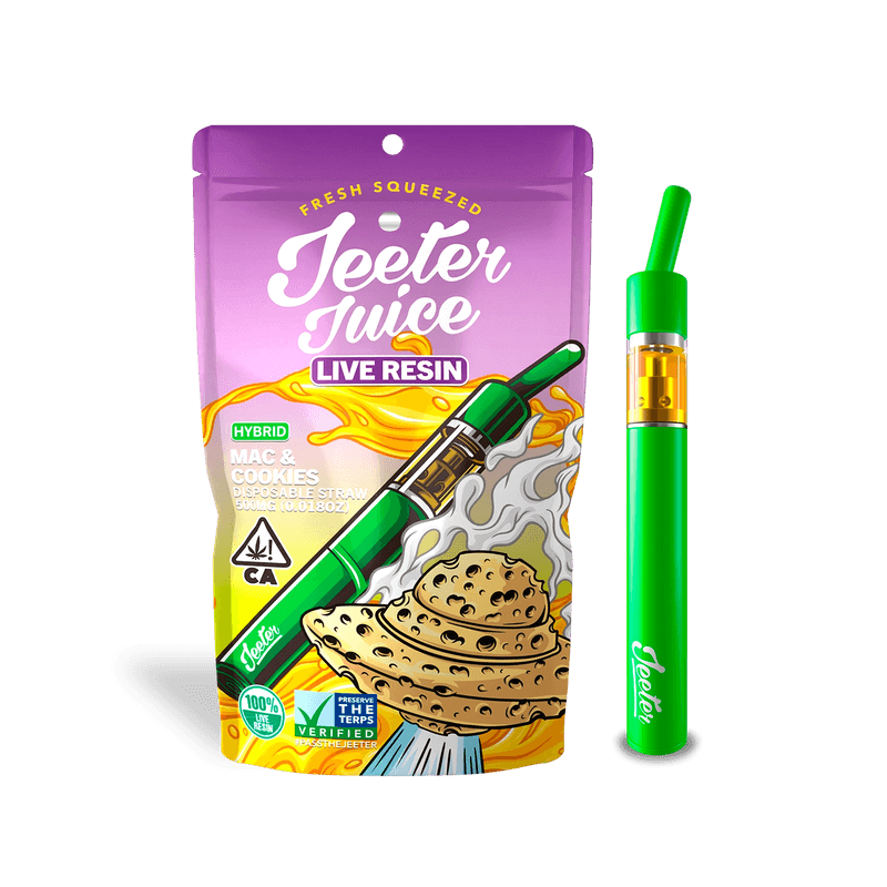 Jeeter Juice Mac N Cookies THC Pen | Hybrid | 90.4%