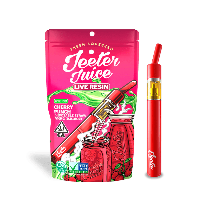 Jeeter Juice Cherry Punch THC Vape Pen | Hybrid | 91%