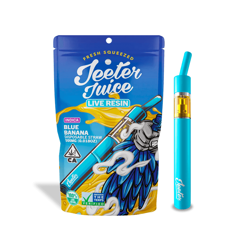 Jeeter Juice Blue Banana THC Vape | Indica | 90.2%