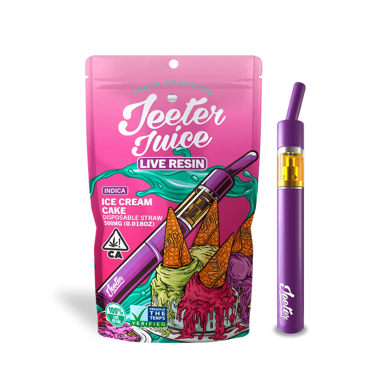 Jeeter Juice Ice Cream Cake THC Pen | Indica | 90.8%