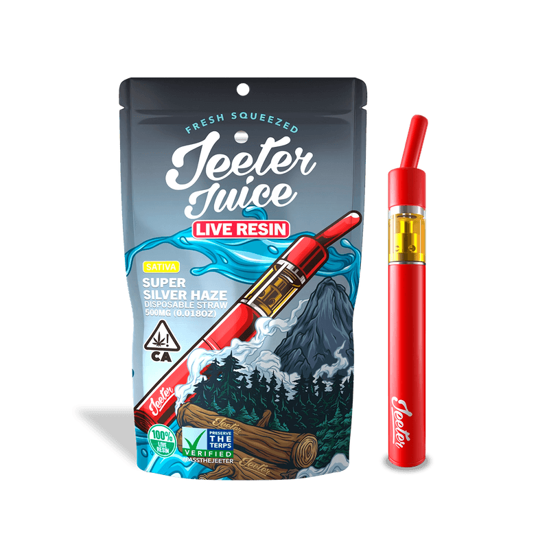 THC Jeeter Juice Super Silver Haze Pen | Sativa | 93.8%