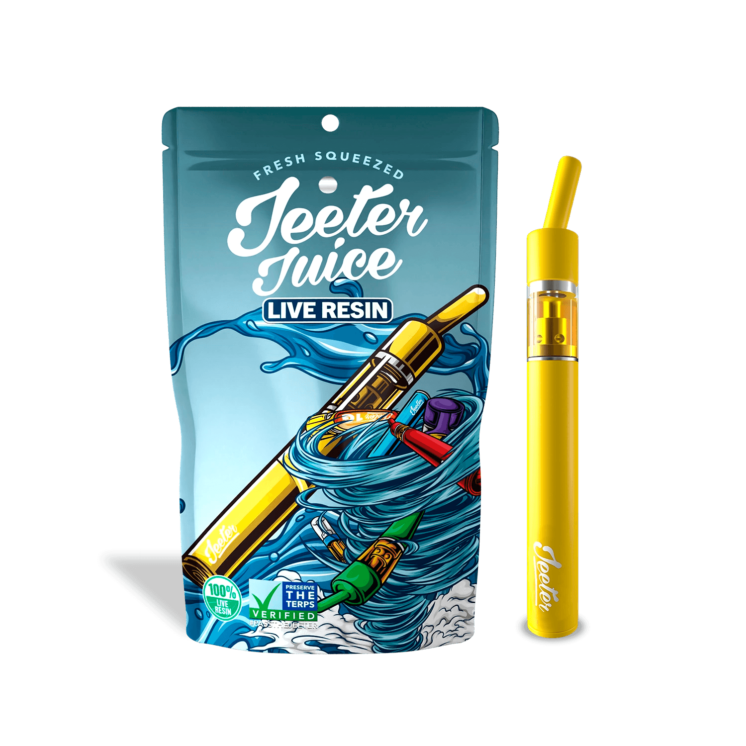 THC Jeeter Juice Hurricane Pen | Sativa | 92.3%