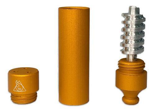 Pipe de metal Heat Cooler – Squadafum / laranja