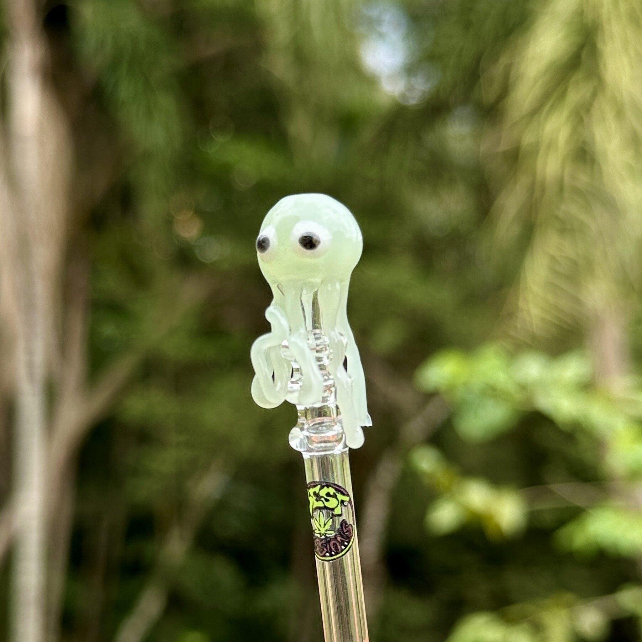 Octopus glass filter tip - Green