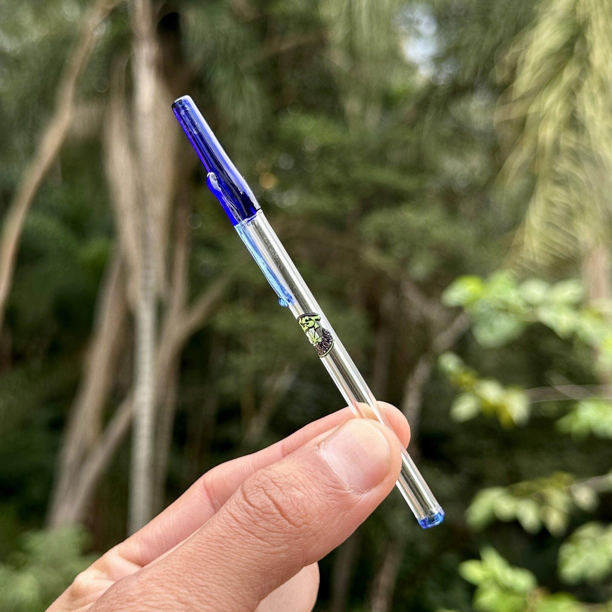 Blue pen glass filter tip
