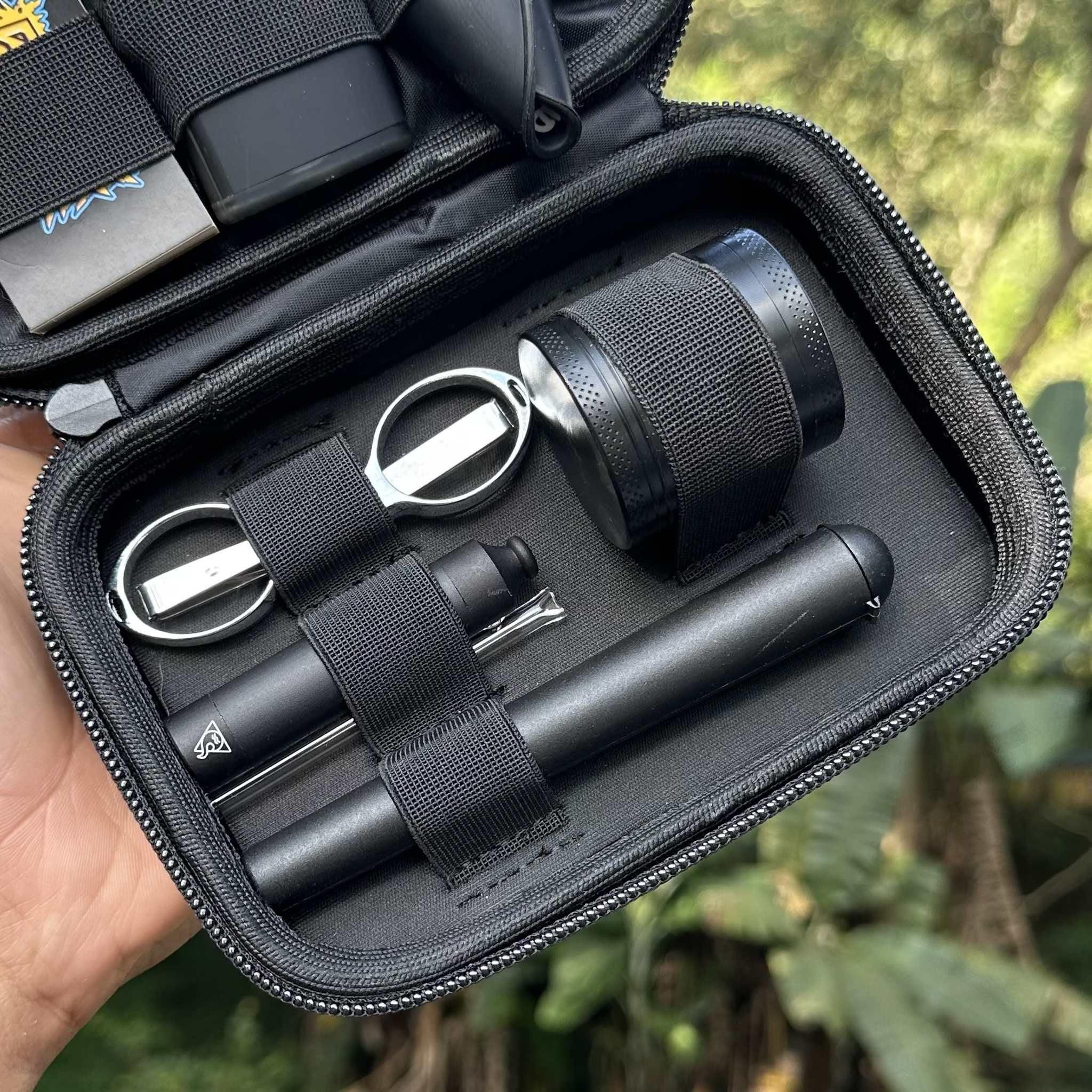 Kit Magic Kush 3.0 - Black Classic Puff Case