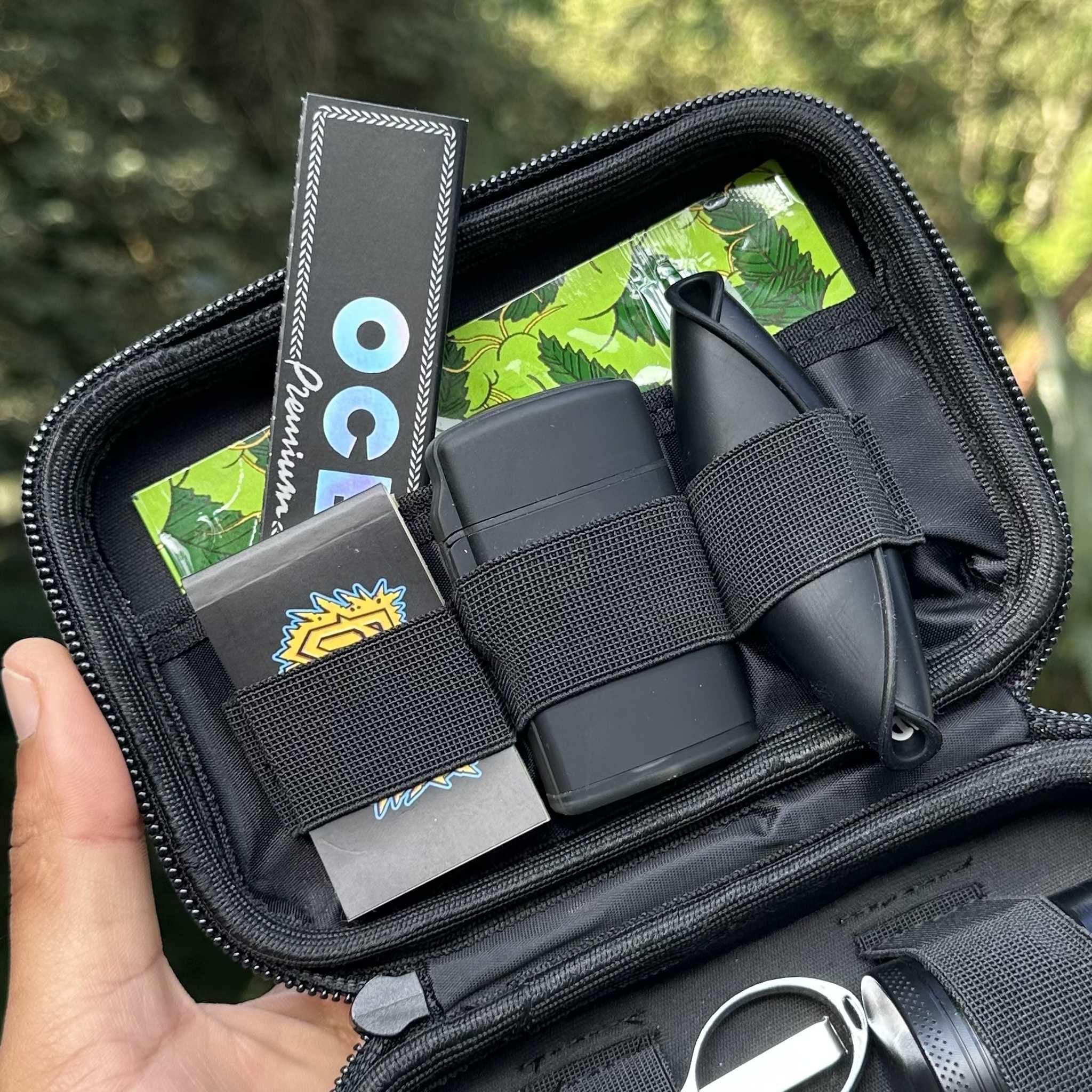 Kit Magic Kush 3.0 - Black Classic Puff Case