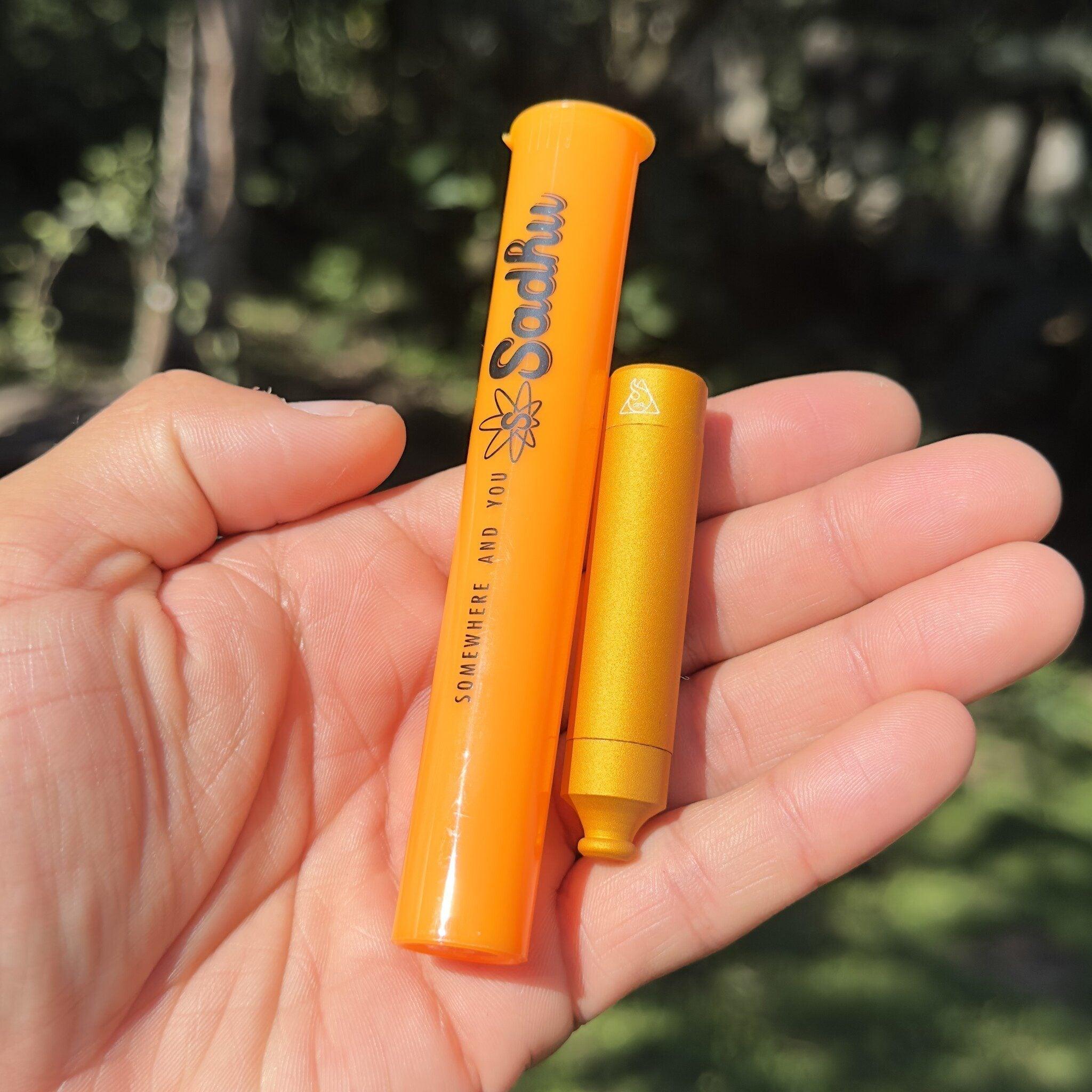 Squadafum Metal Pipe Heat Cooler + Orange storage stash