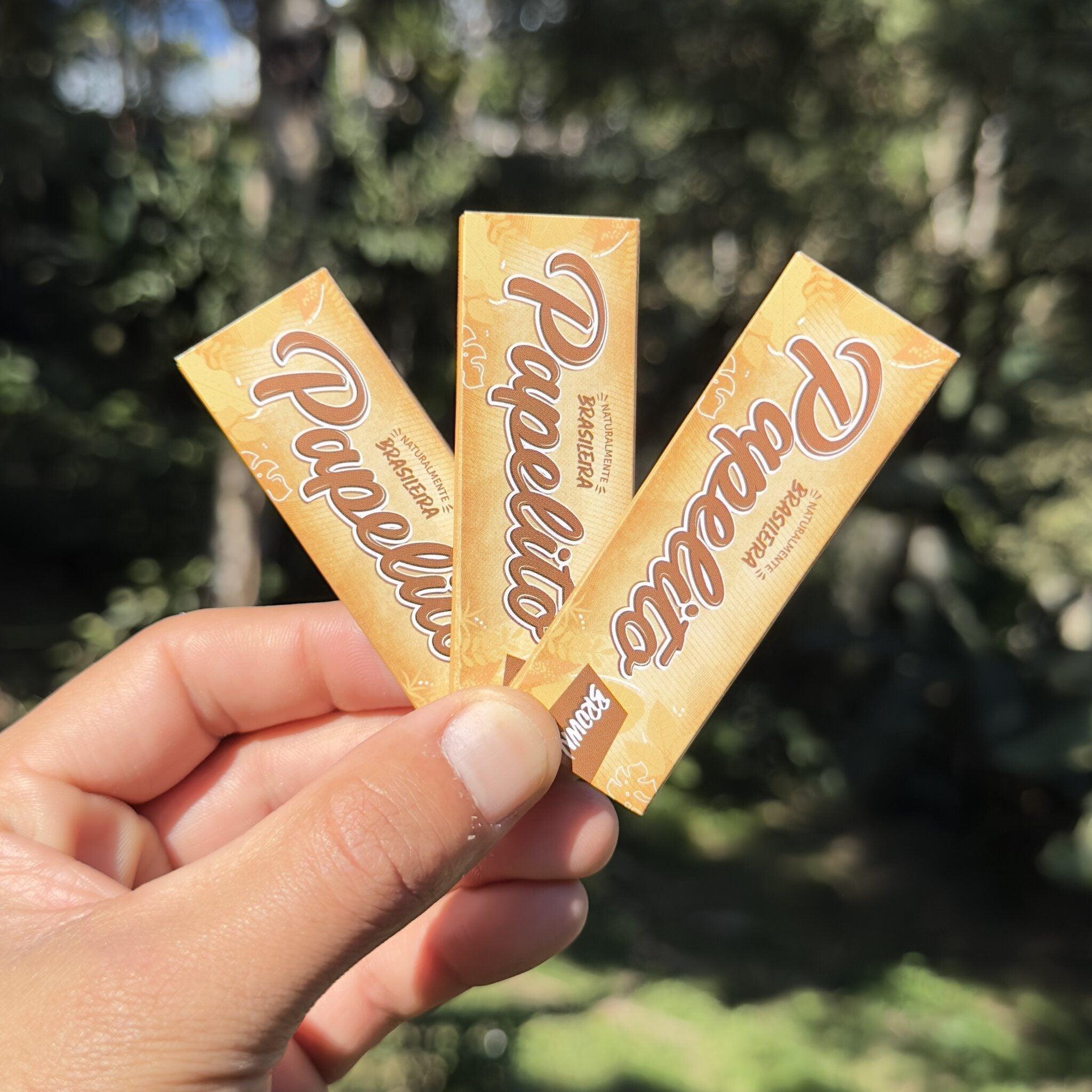 Combo 3 Papelito Brown Mini Rolling Papers