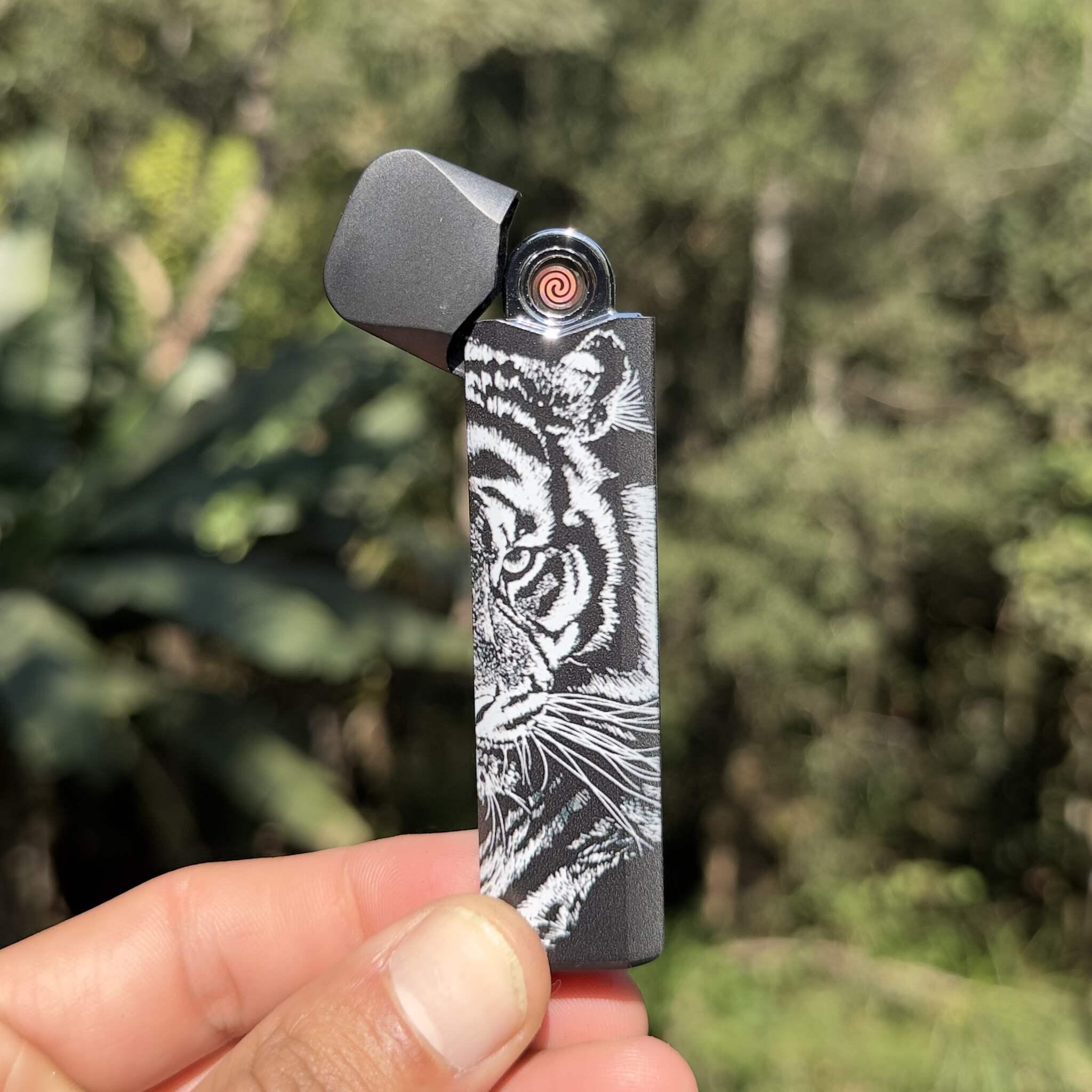USB Rechargeable Electric Lighter – Tiger