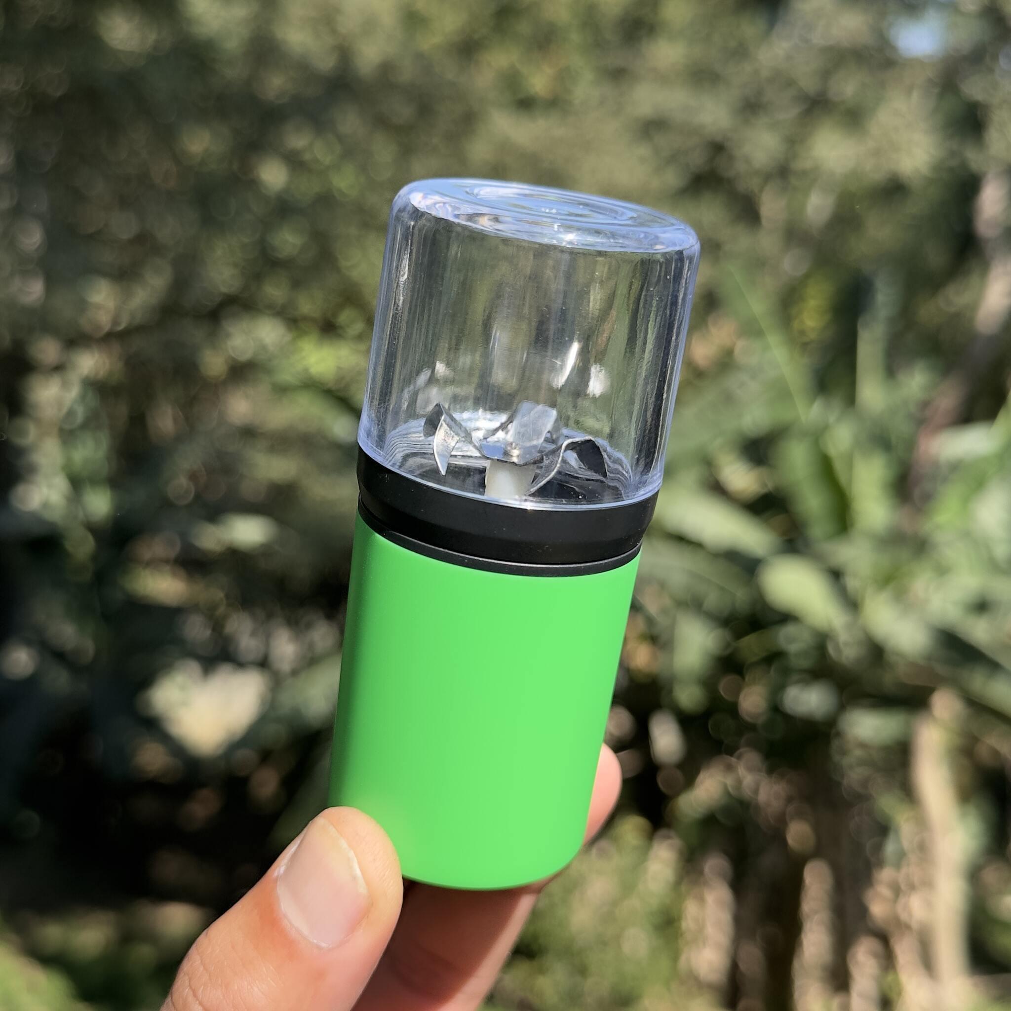 Green USB Rechargeable Electric Grinder – 40mm