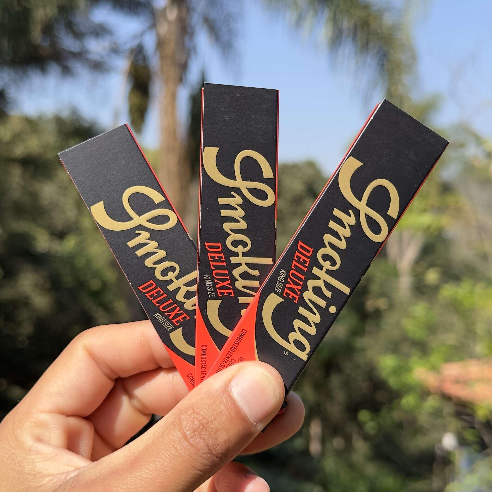 Combo 3 Smoking King Size Deluxe Silk