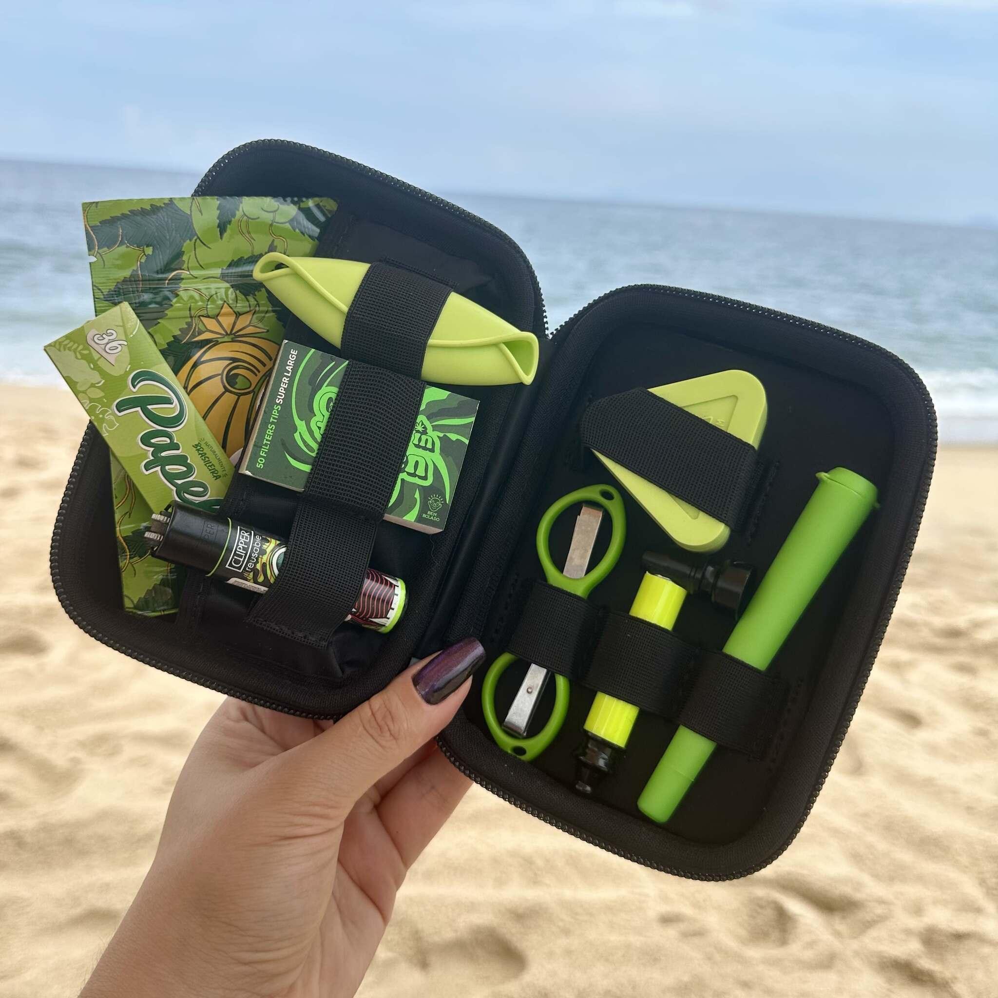 Green Monster Kit – black Puff Classic case