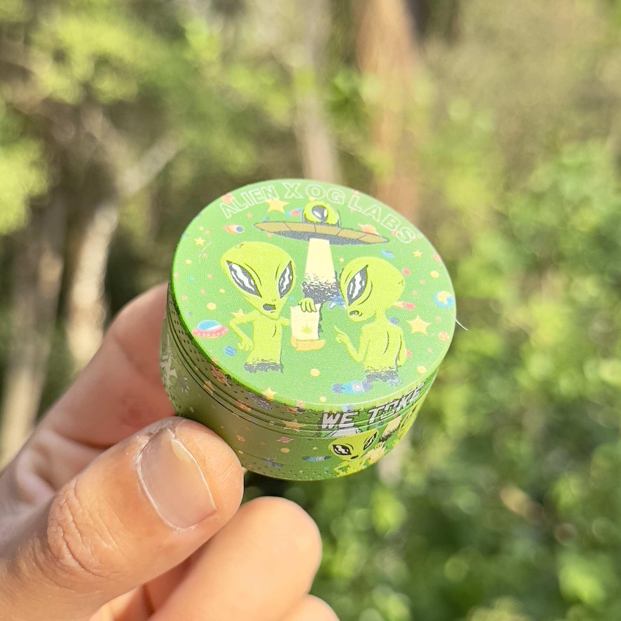 Alien Metal Grinder – 3 parts 50mm