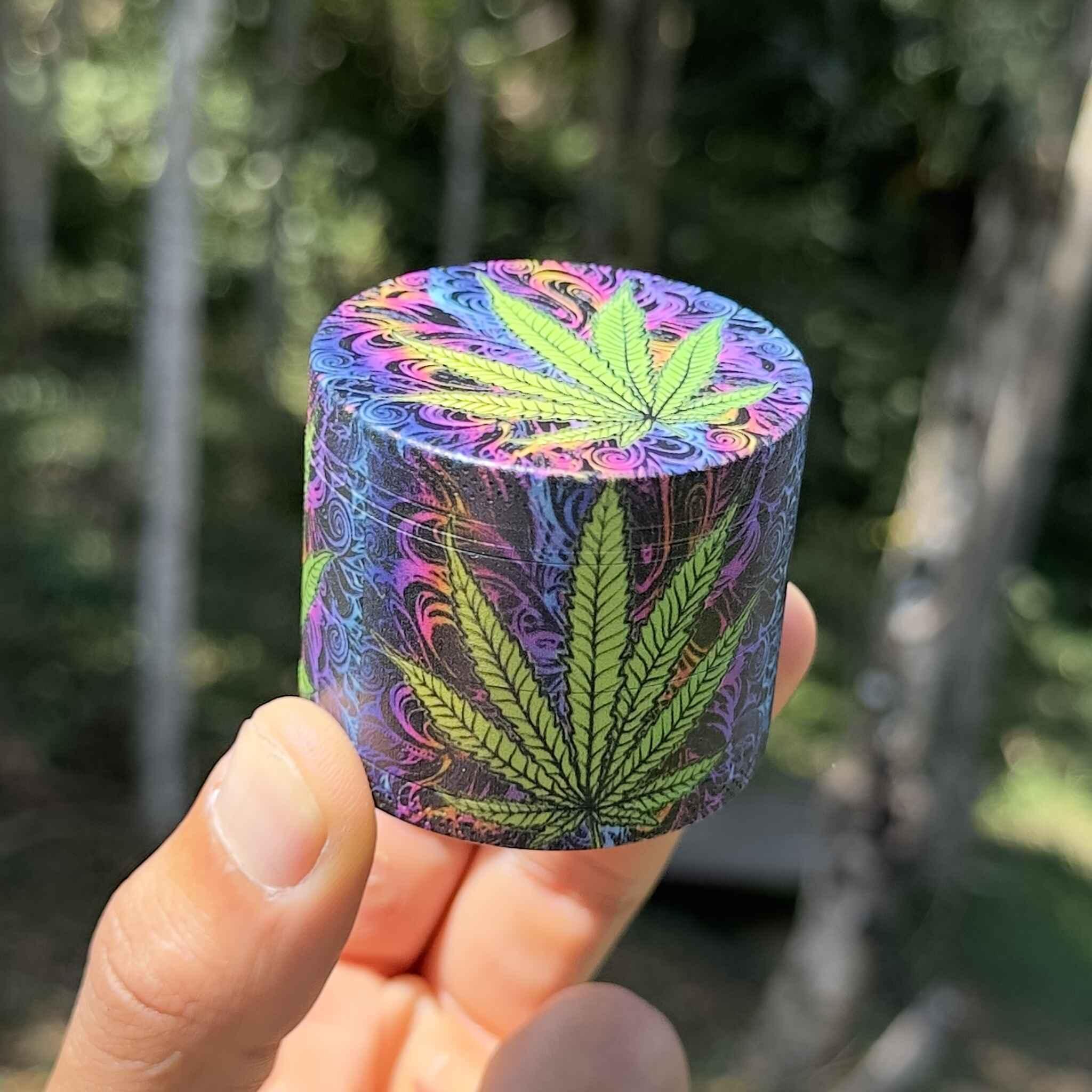 Hemp Colors metal grinder - 4-part 50mm