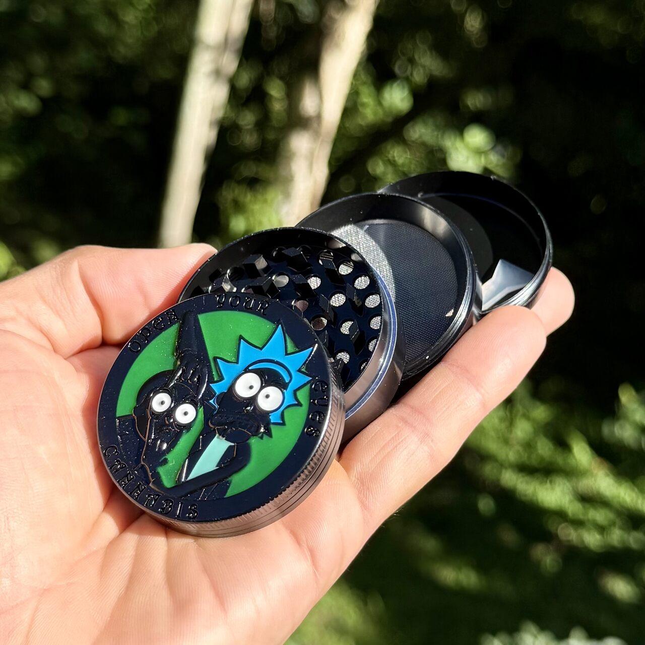 Rick and Morty Grinder - Black