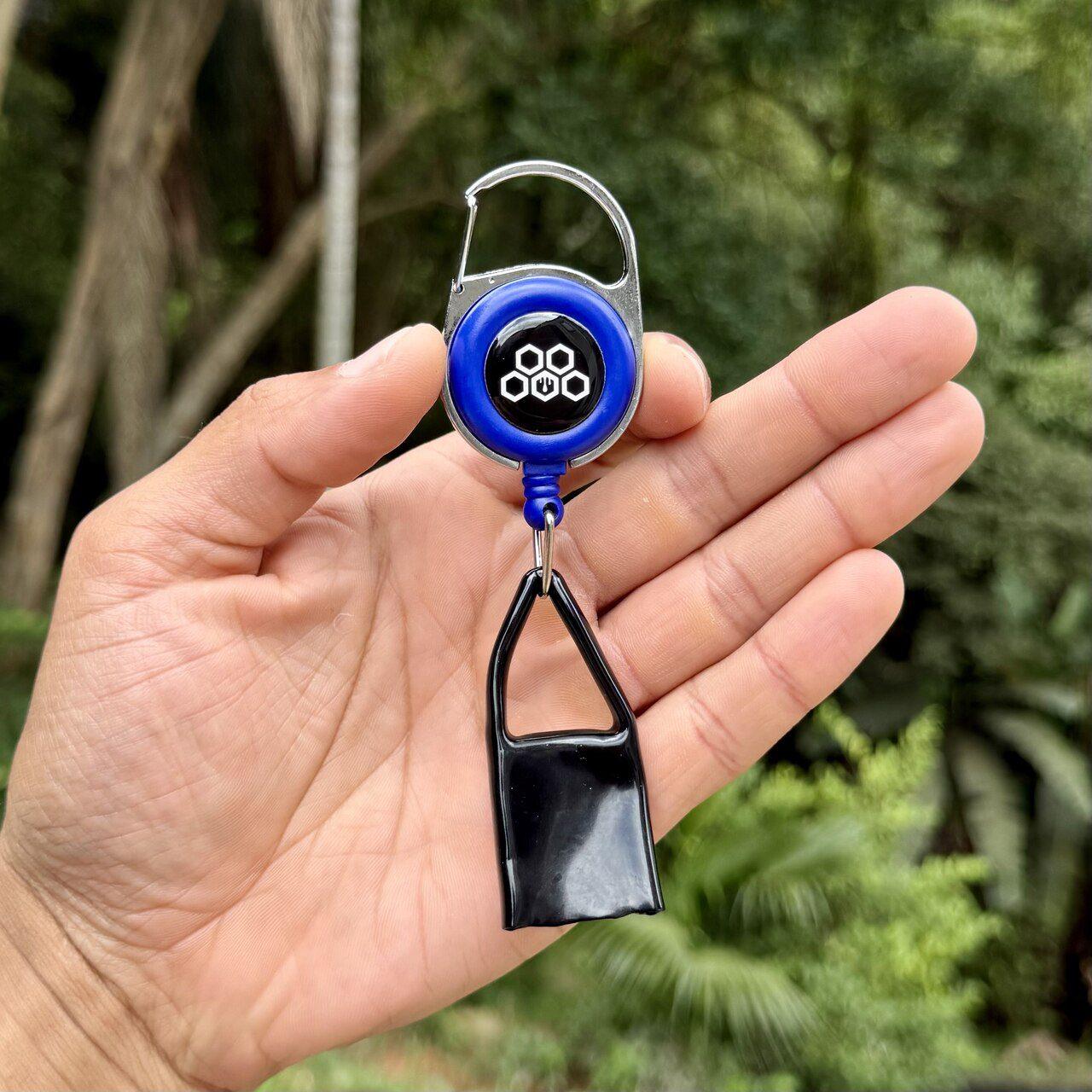 Anti-theft lighter Culture Dab – blue logo