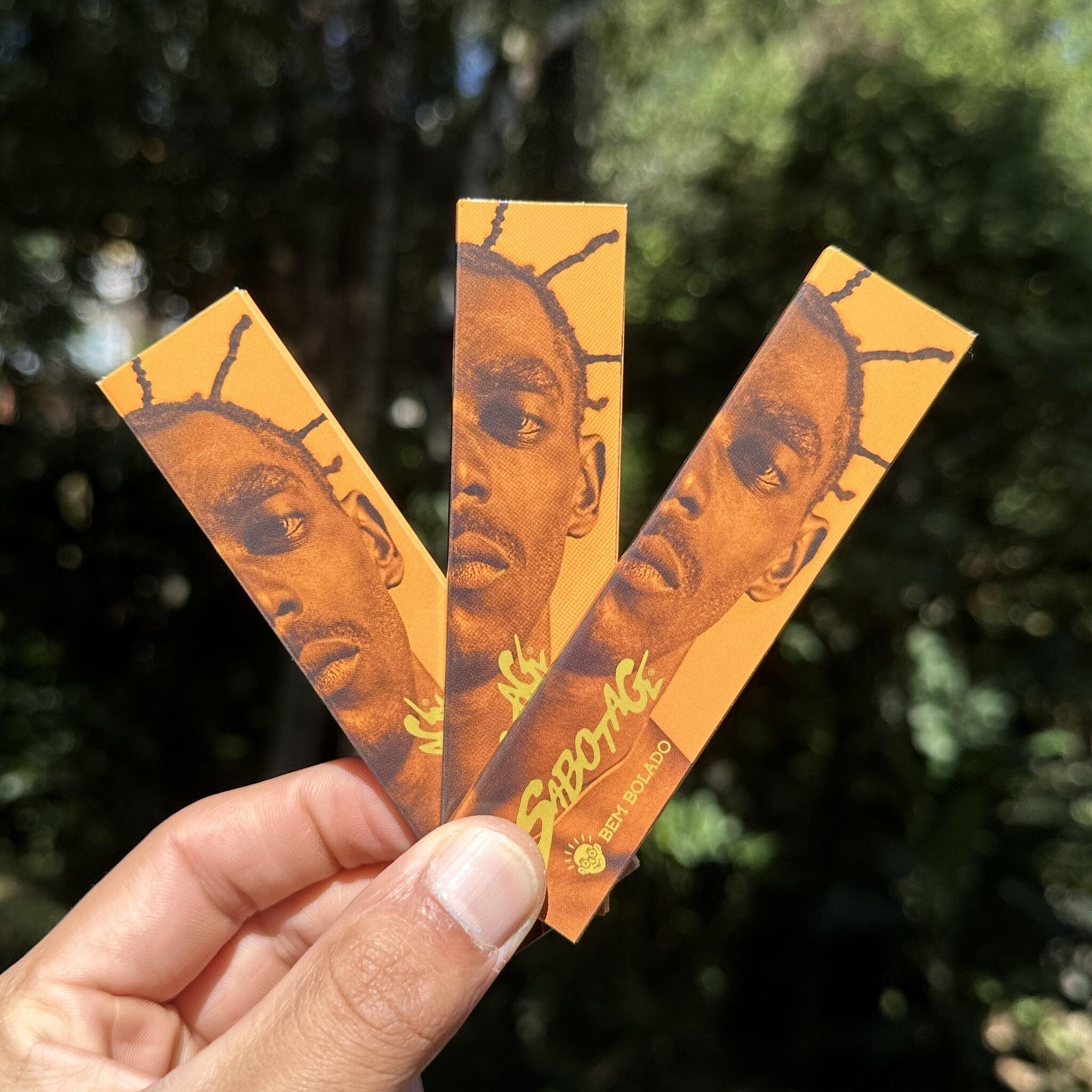 3 King-size Bem Bolado x Sabotage rolling papers